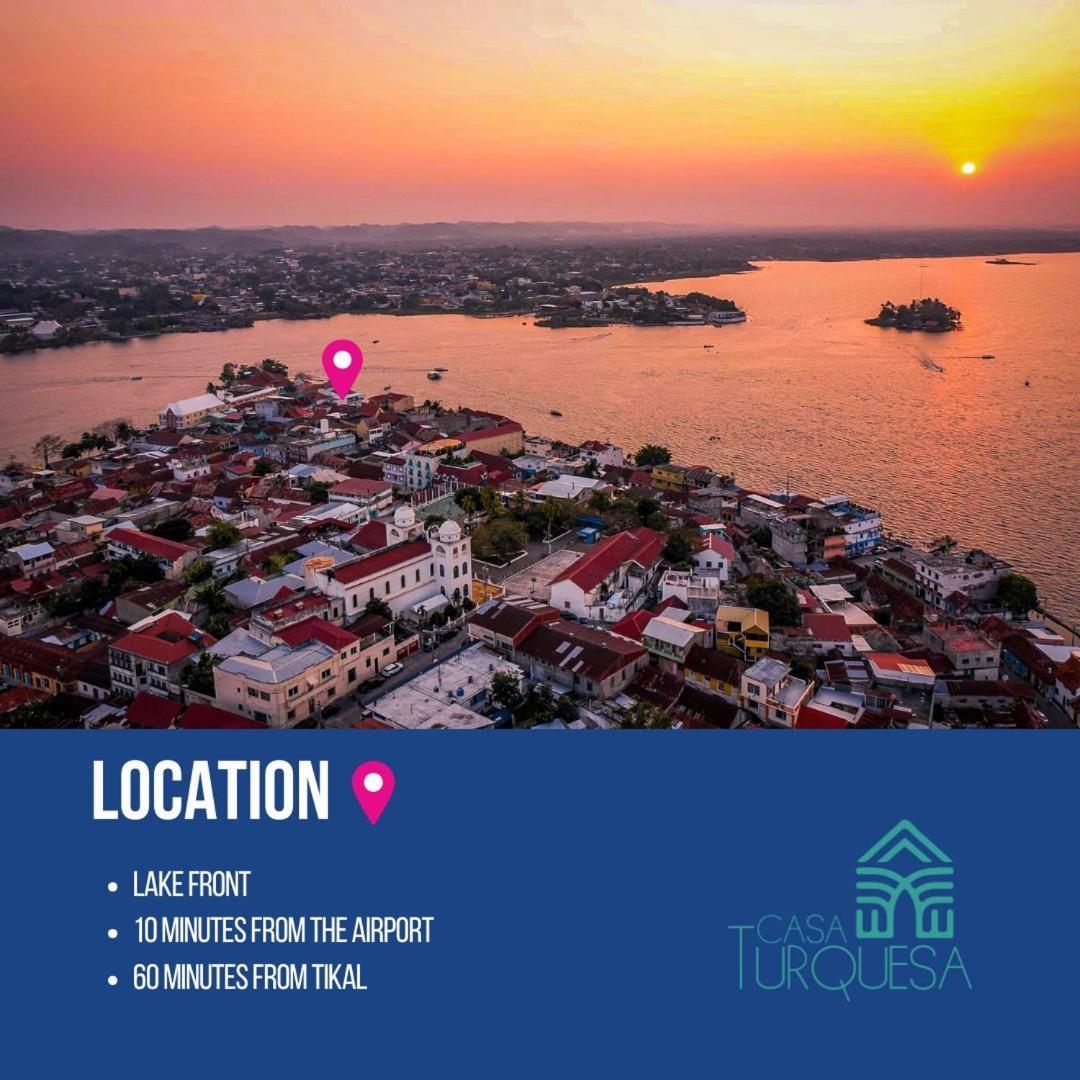 Hotel Casa Turquesa Flores Esterno foto